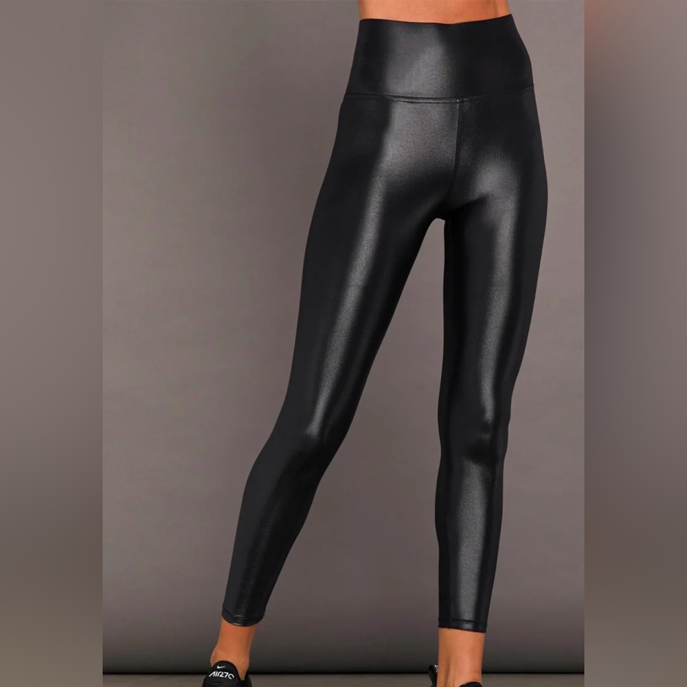 NWT Carbon38 Takara Shine 7/8 High Rise Leggings, Black, XS